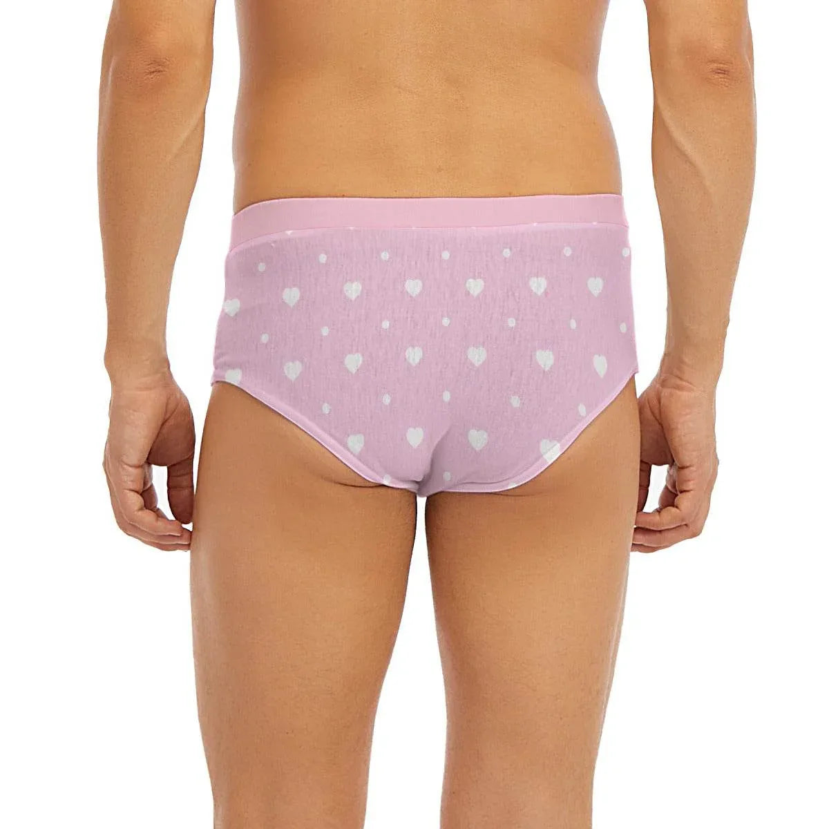 'Mommy's Little Love Bug' Pink White Briefs