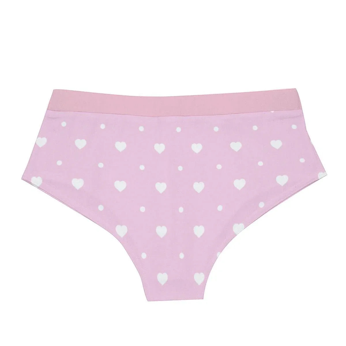 'Mommy's Little Love Bug' Pink White Briefs