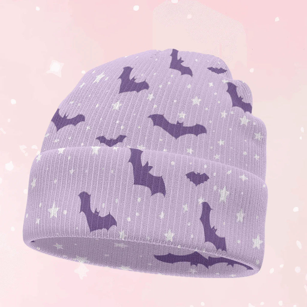 Pastel Twinkle Bats Comfy Cap