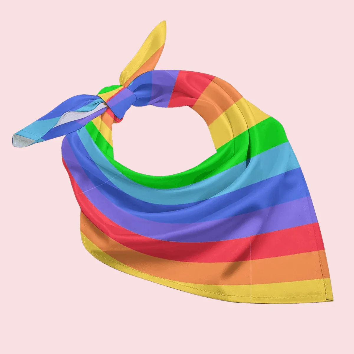 Rainbow Breeze Bandana Bib