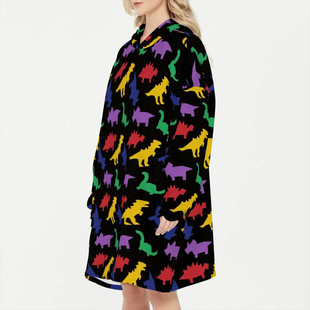 Colorful Dinos Sleepy Cocoon