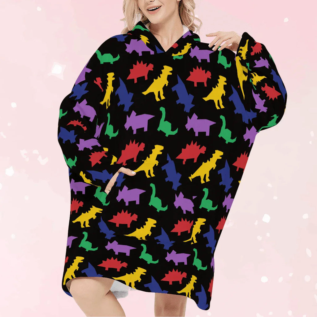 Colorful Dinos Sleepy Cocoon