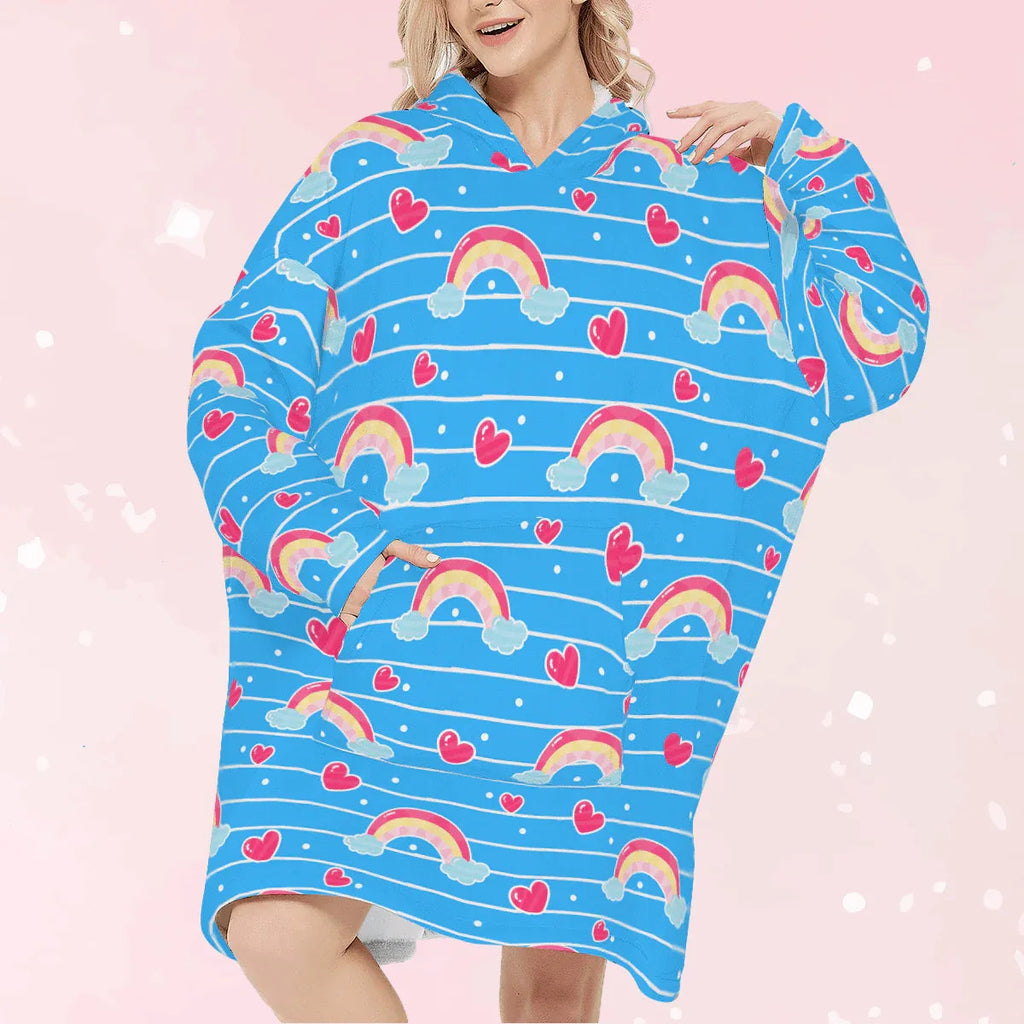 Rainbow Whimsy Sleepy Cocoon