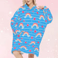 Rainbow Whimsy Sleepy Cocoon