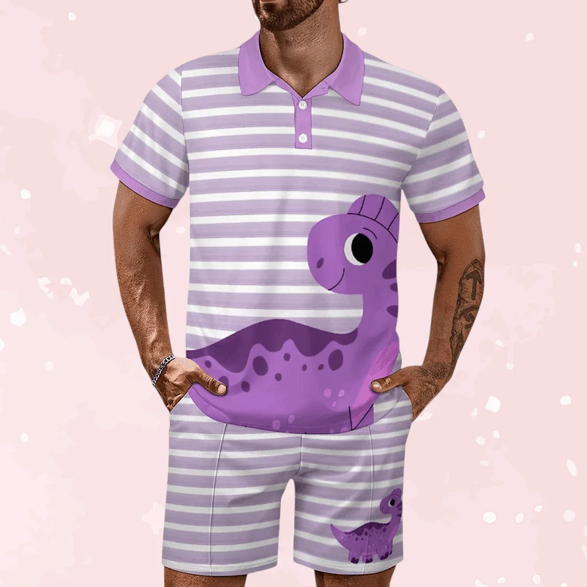Dino Dreams Shorties Set