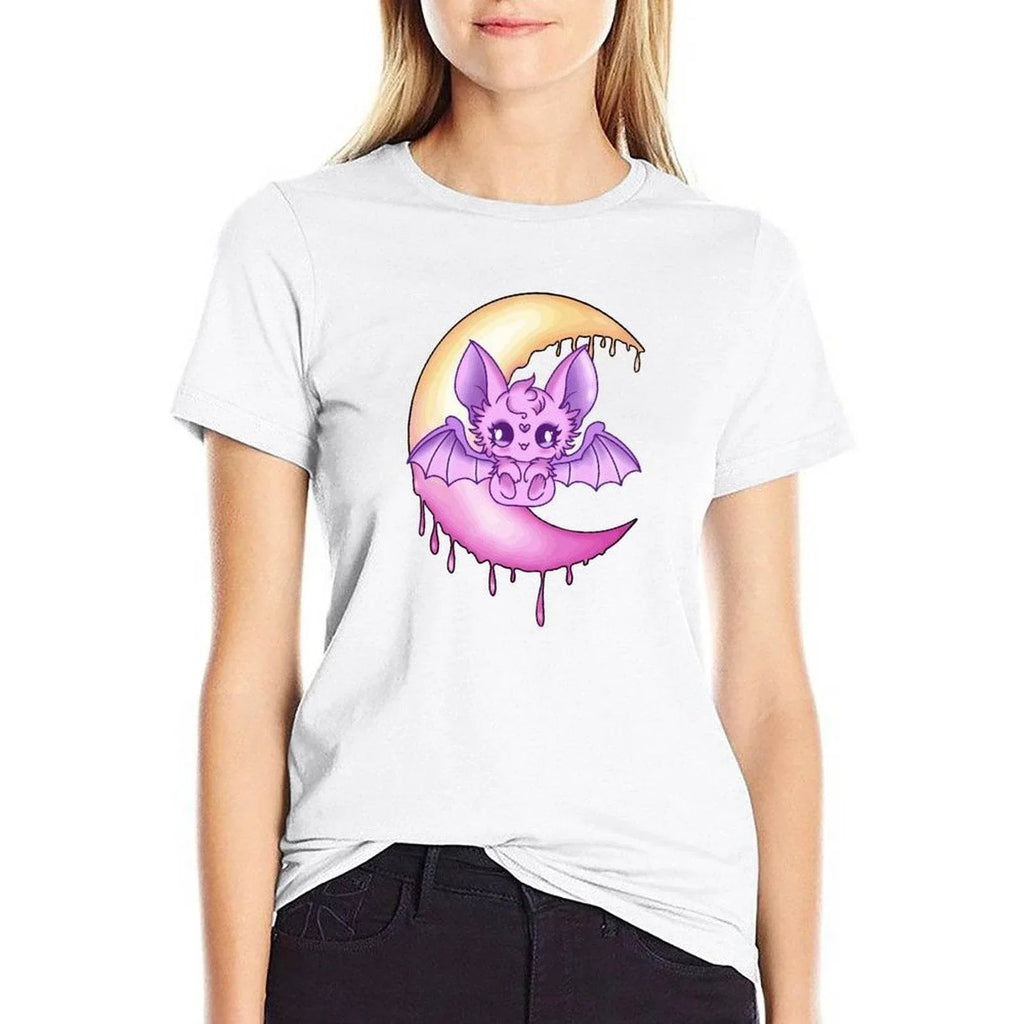 Moonlit Batty Baby Unisex Cotton Tee (Colors)