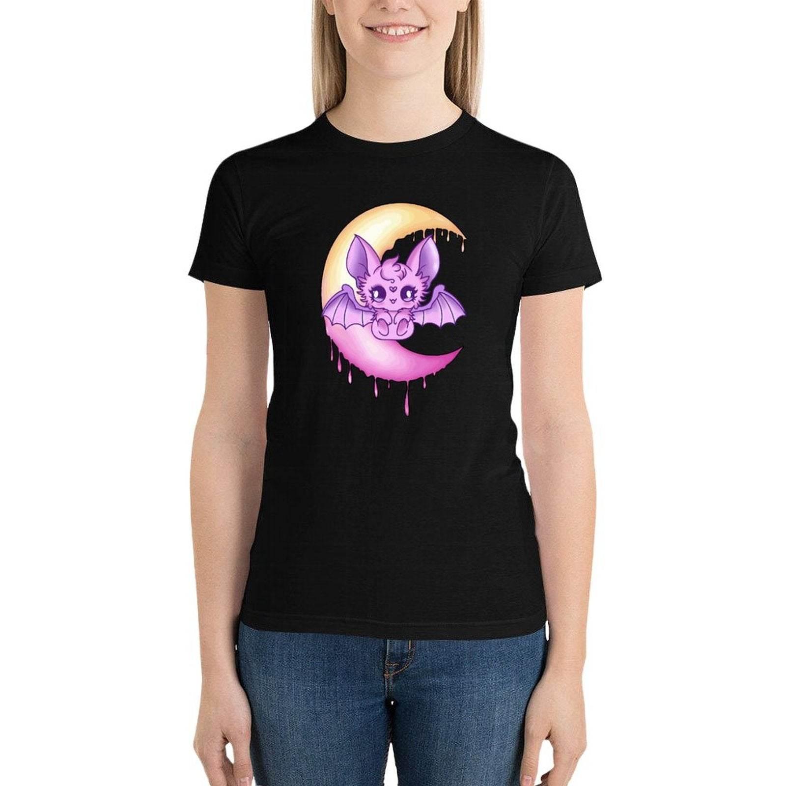 Moonlit Batty Baby Unisex Cotton Tee (Colors)