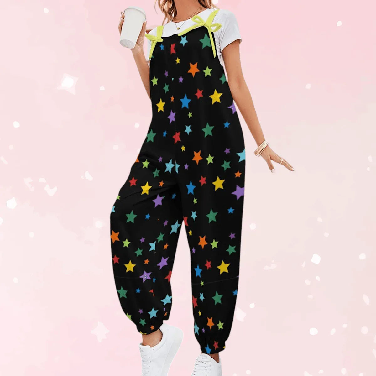 Neon Stars Little Jumper