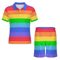 Rainbow Breeze Shorties Set