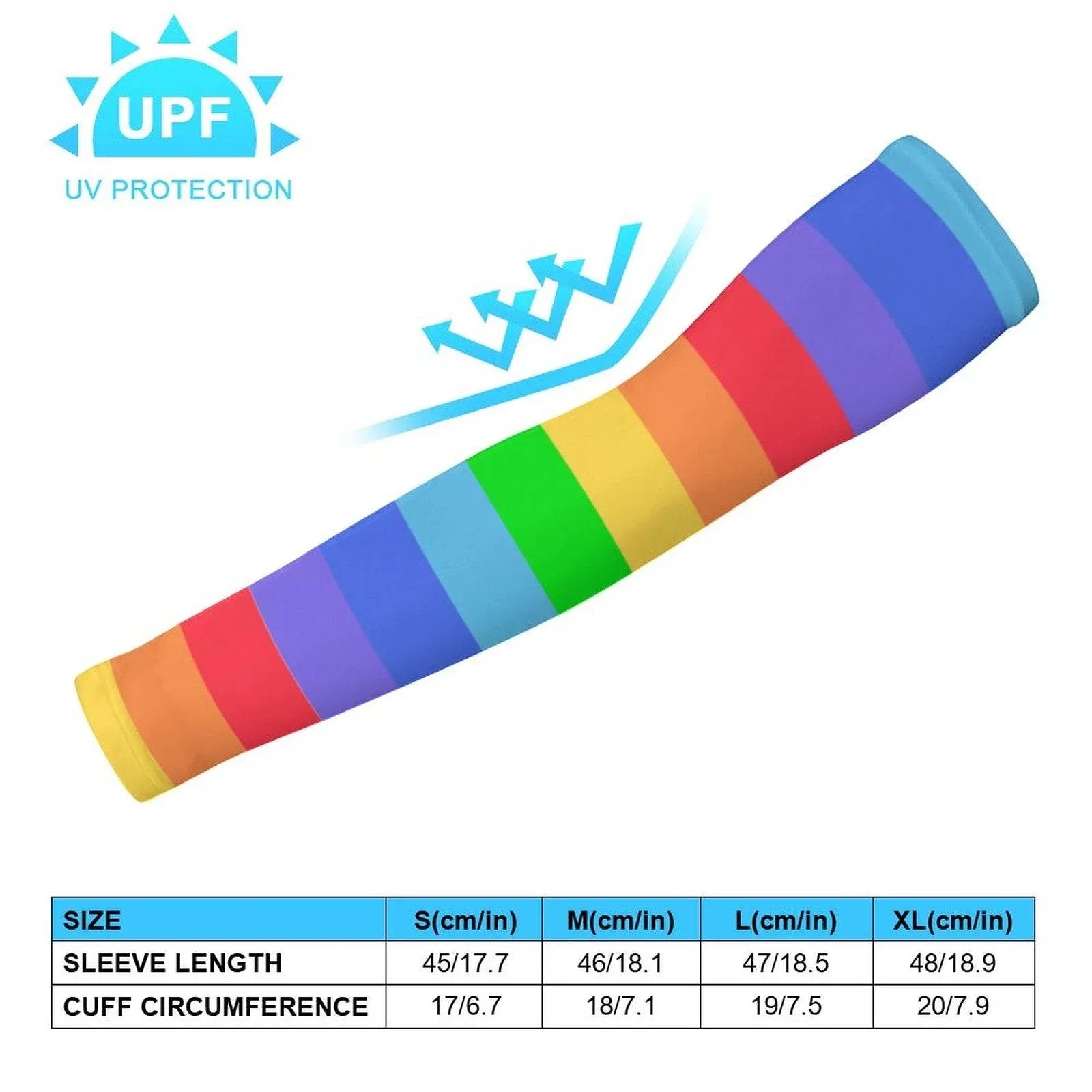 Rainbow Breeze Sleeves