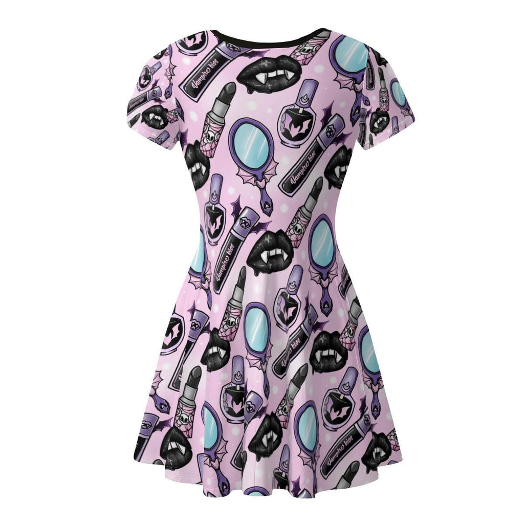 Glam Goth Pastel Play Dress