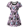 Glam Goth Pastel Play Dress