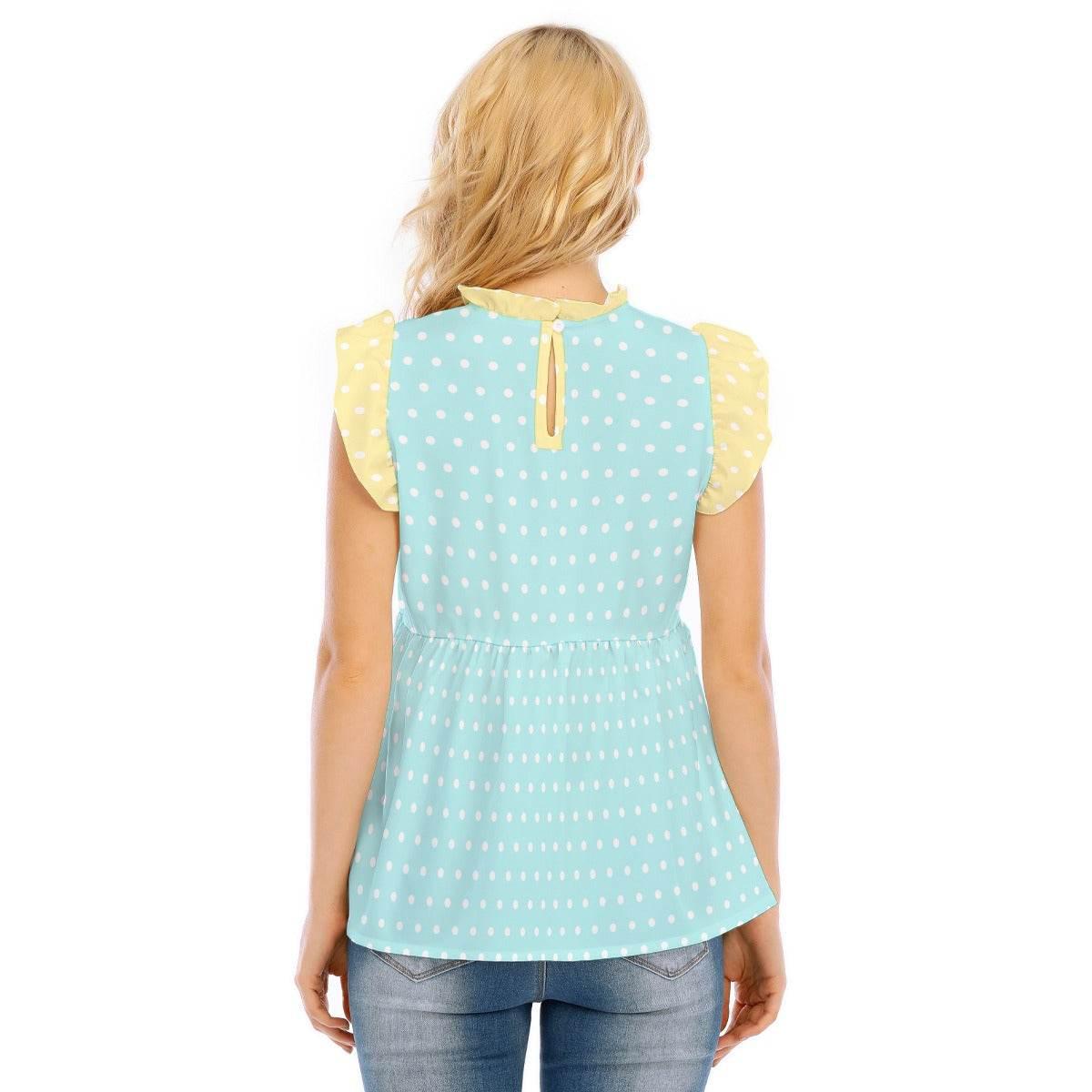 Dottie Dream Ruffle Blouse