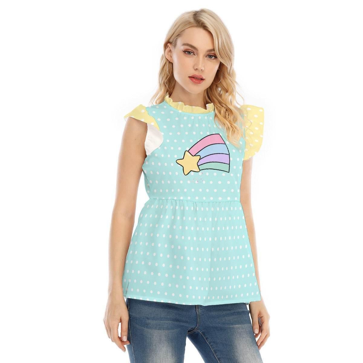 Dottie Dream Ruffle Blouse