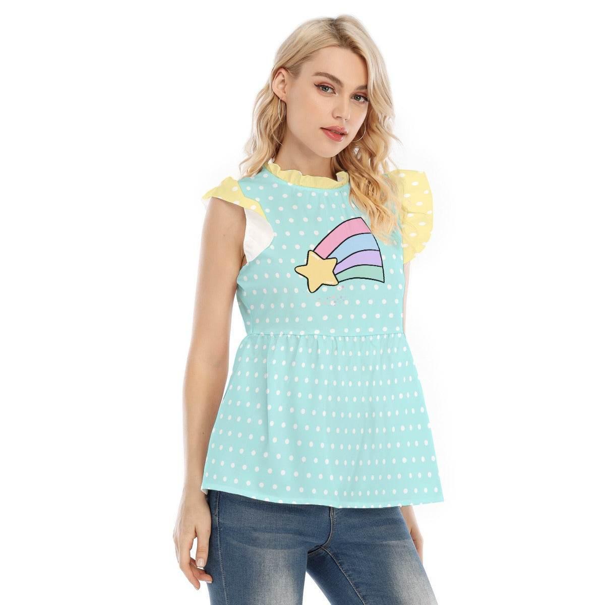 Dottie Dream Ruffle Blouse