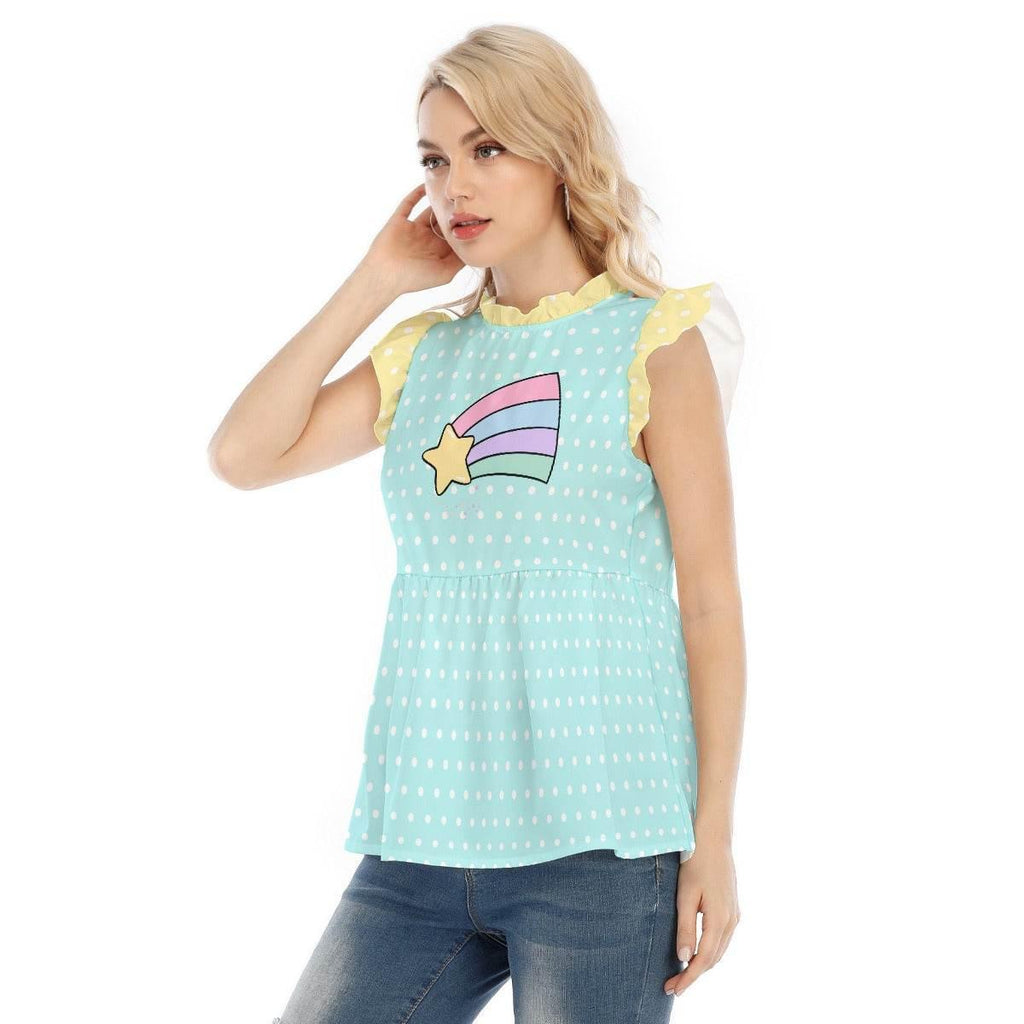 Dottie Dream Ruffle Blouse