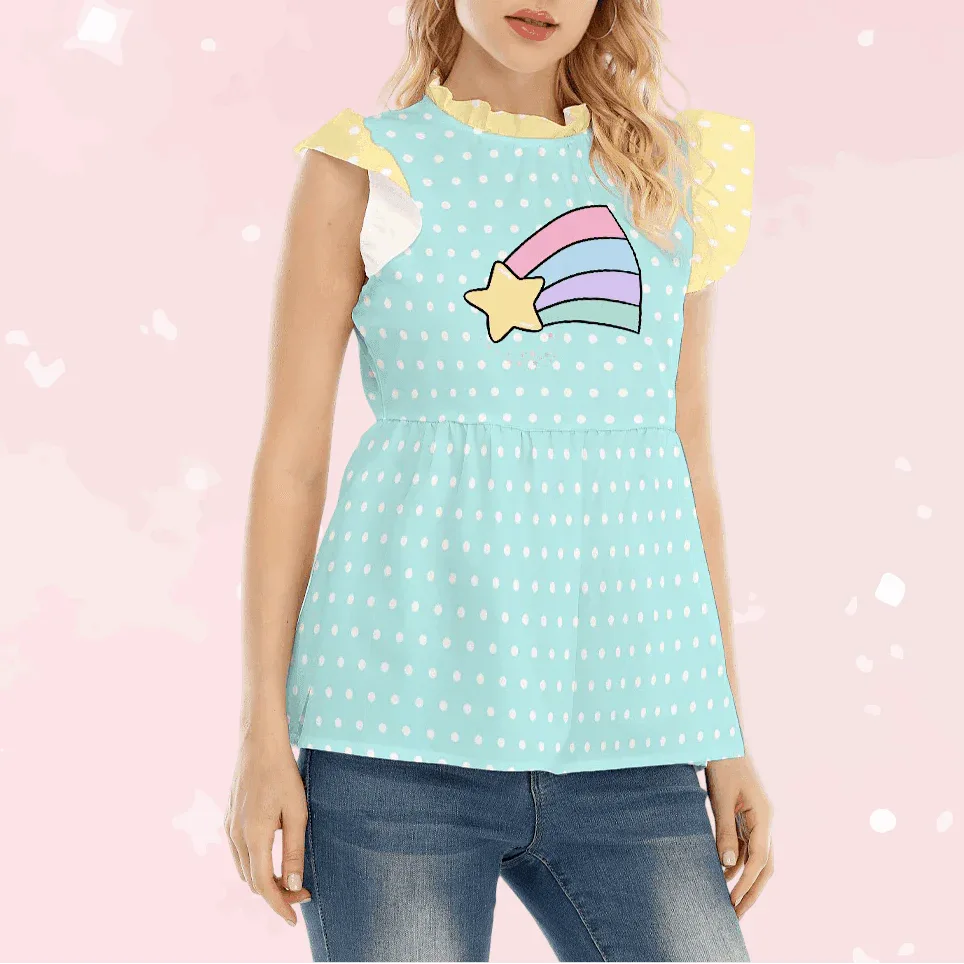 Dottie Dream Ruffle Blouse