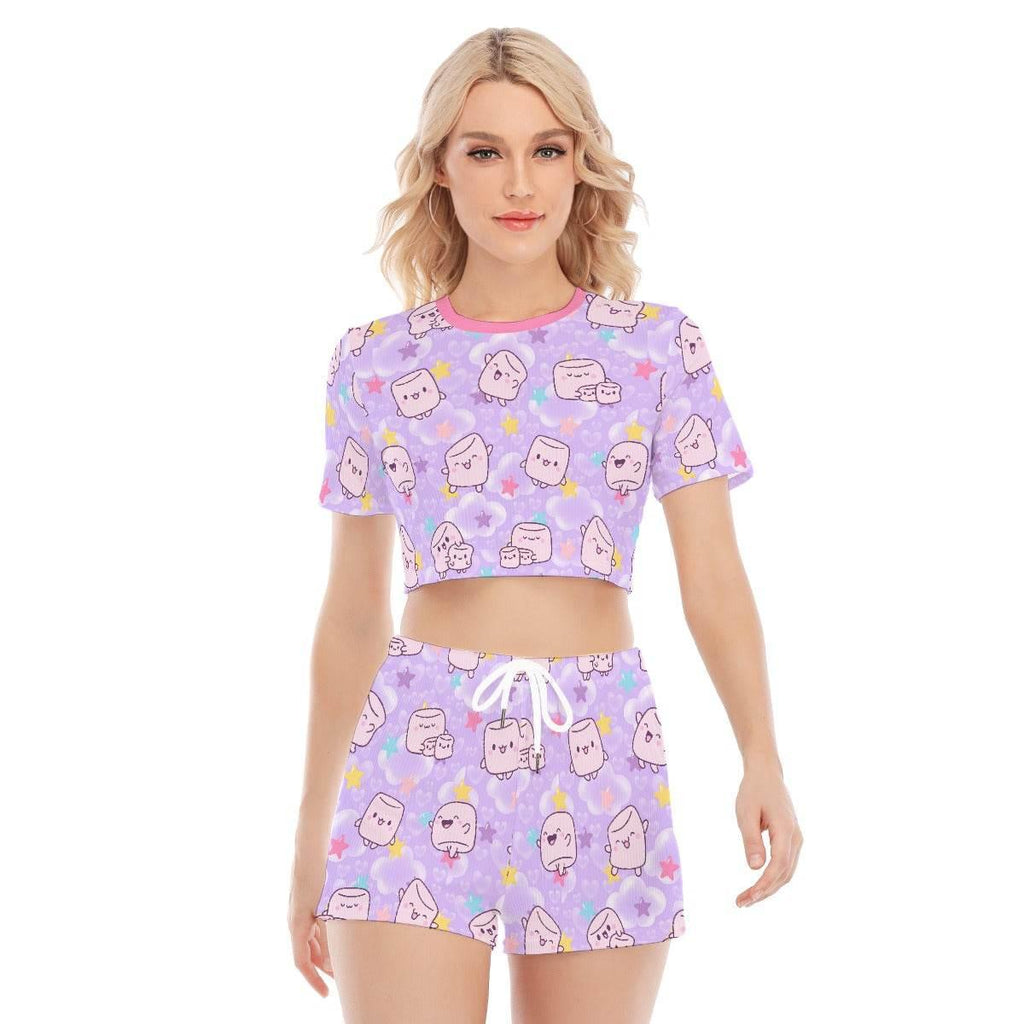 Dreamy Puff 2Pcs Shorts Set