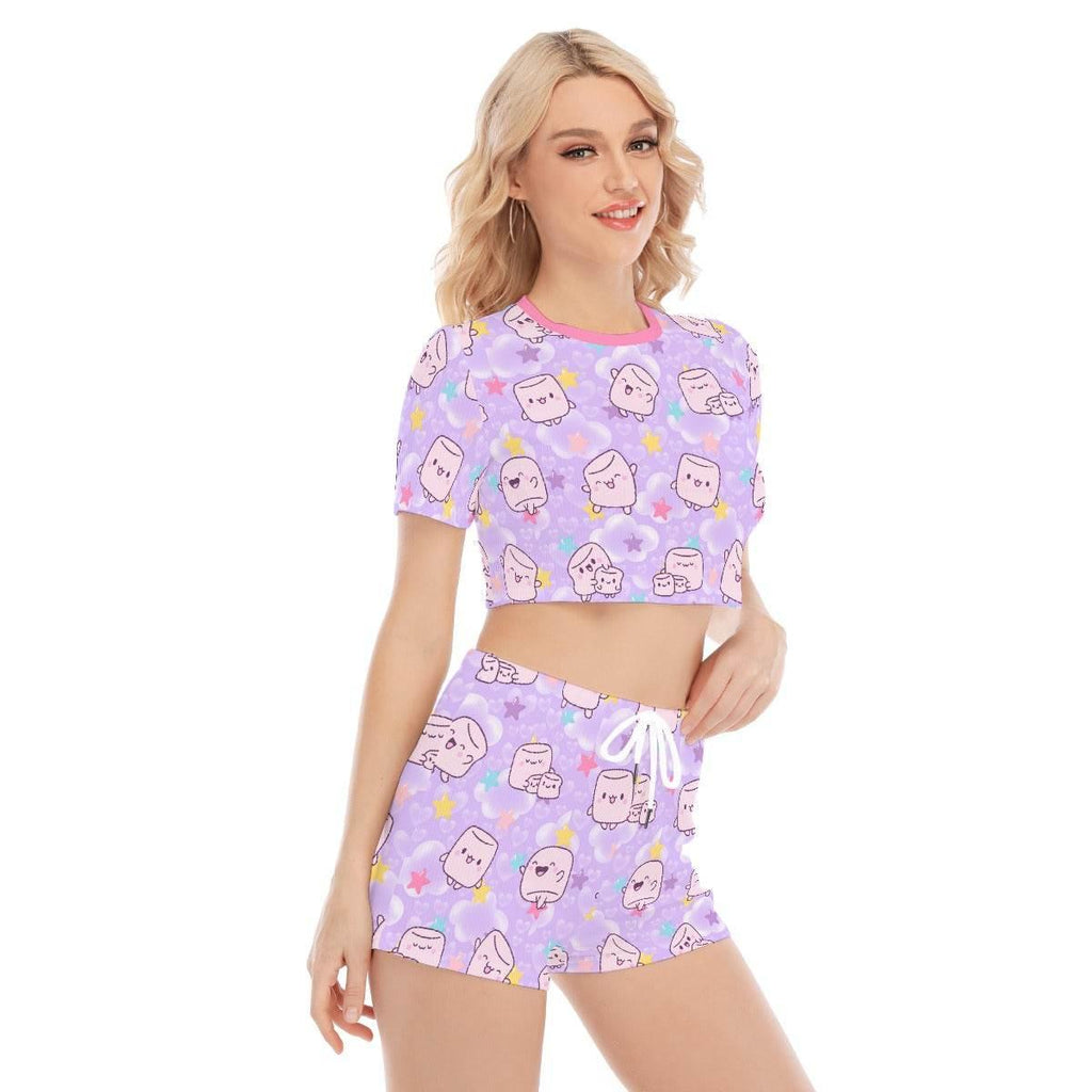 Dreamy Puff 2Pcs Shorts Set