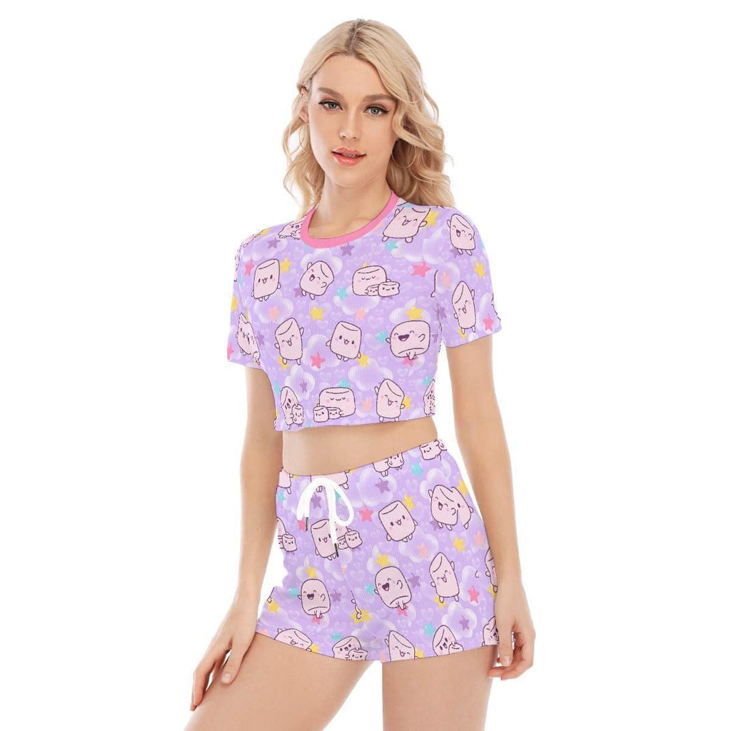 Dreamy Puff 2Pcs Shorts Set