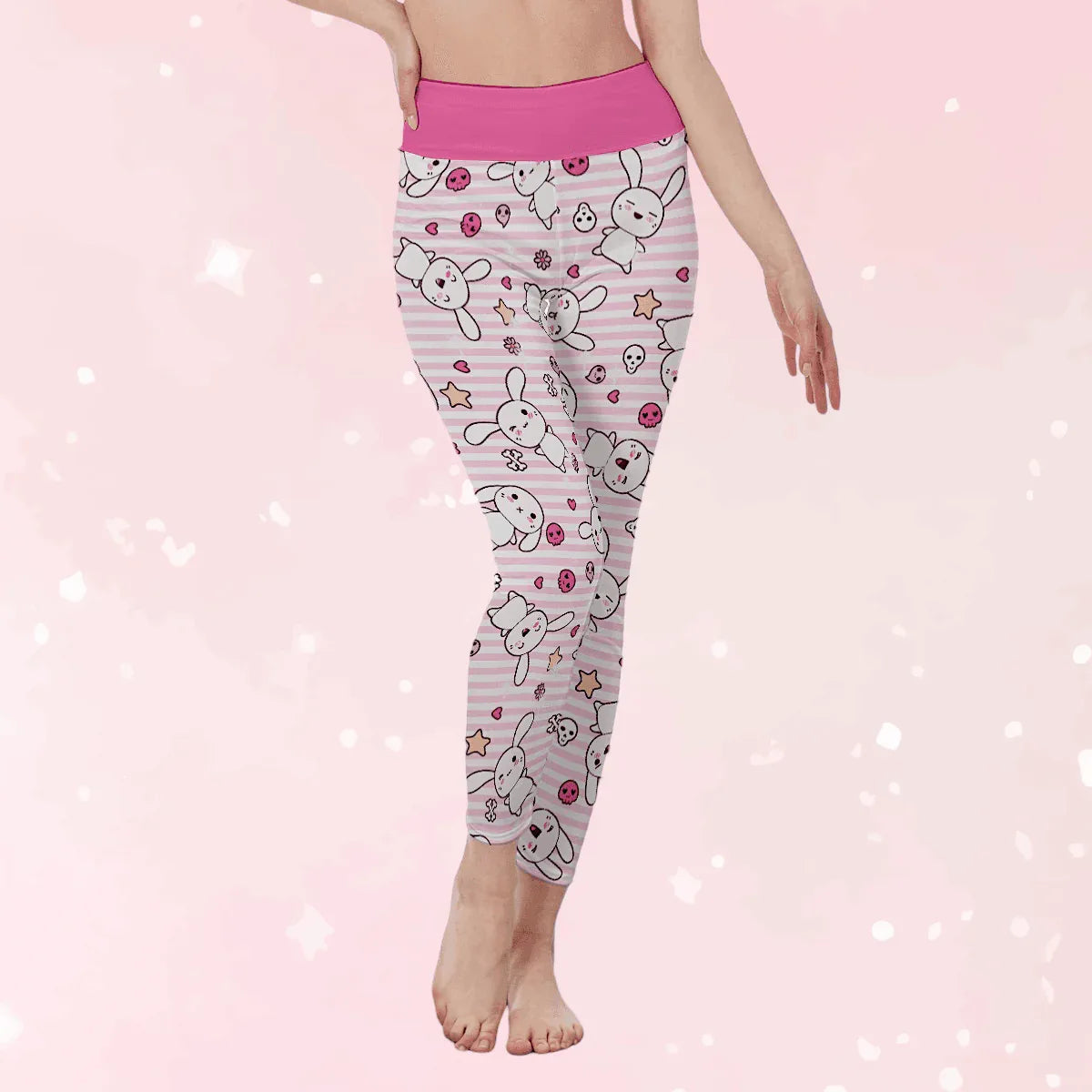 Hop 'n' Stripe High Waist Leggings