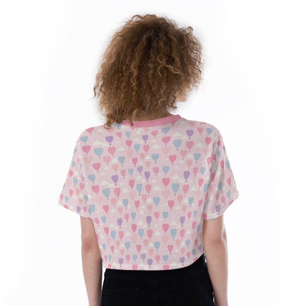 Pastel Balloons Crop Top