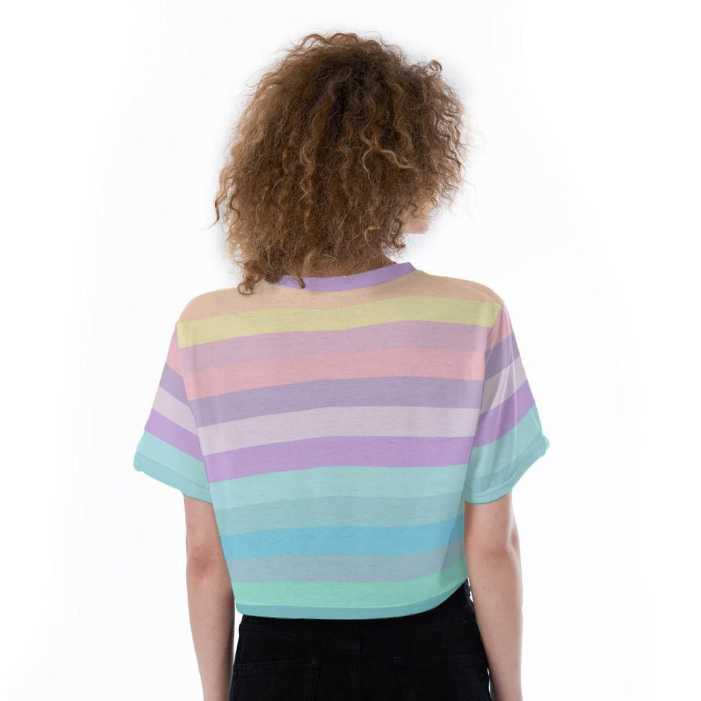 Pastel Dreambow Crop Top