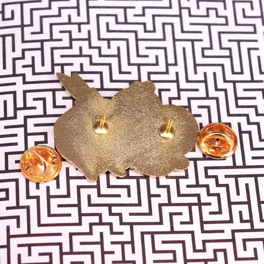 Emotional Support Garlic Enamel Pin