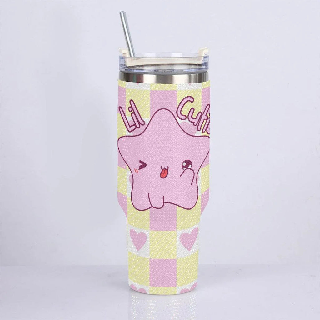Lil Cutie 40oz Diamond Tumbler
