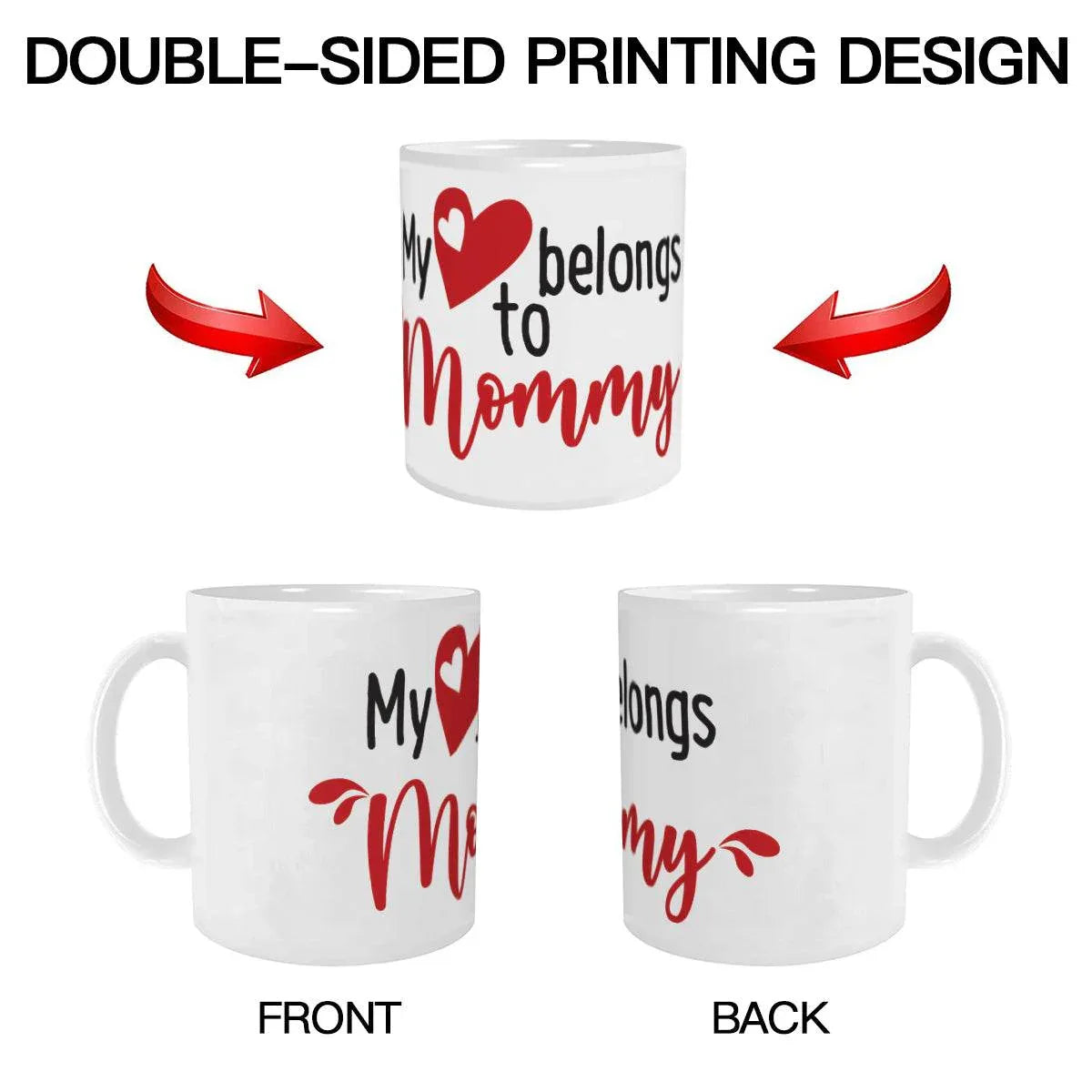 My Heart Belongs To Mommy Mug