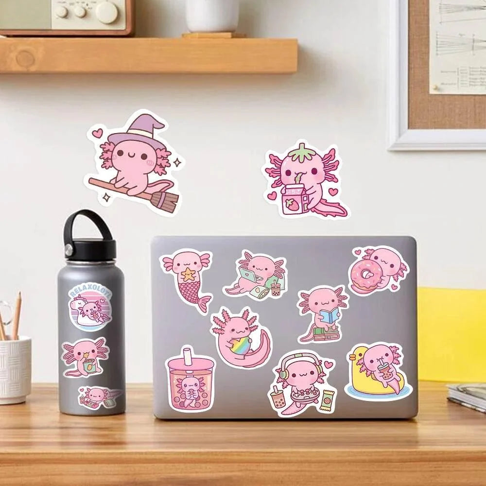 Axolotl Adorables Sticker Set