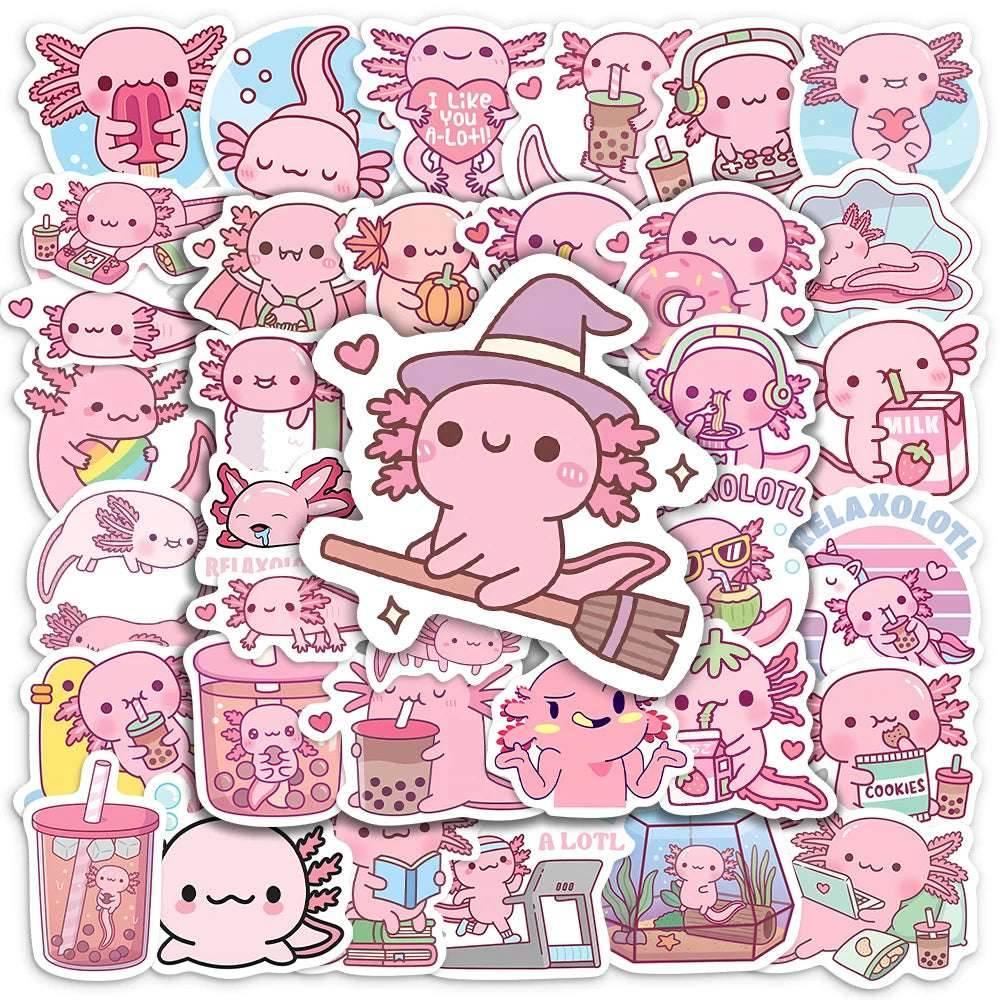 Axolotl Adorables Sticker Set
