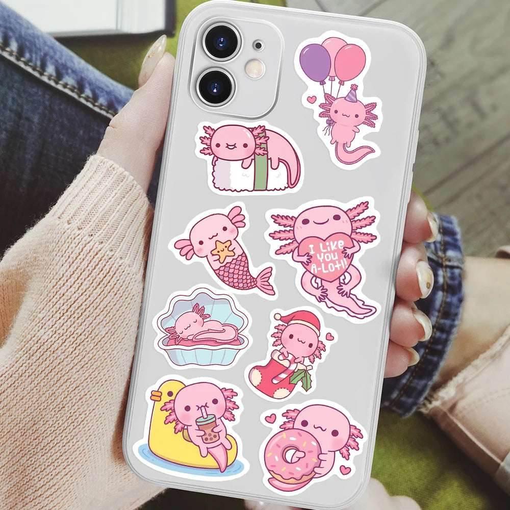 Axolotl Adorables Sticker Set