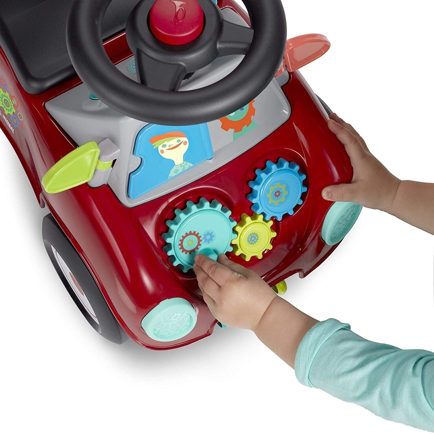 Push Car for Kids with Horn, Music, and Storage - Perfect for Boys and Girls