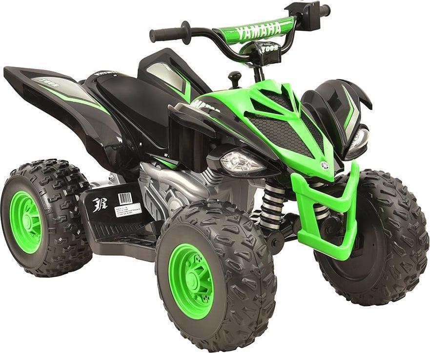 Raptor ATV 12V Battery-Powered Ride-On with Custom Graphics and Sound Effects - Suitable for Ages 3 and Up