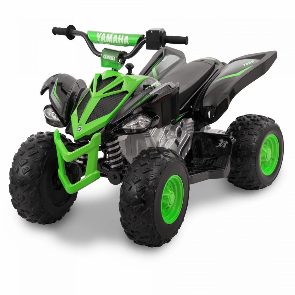 Raptor ATV 12V Battery-Powered Ride-On with Custom Graphics and Sound Effects - Suitable for Ages 3 and Up