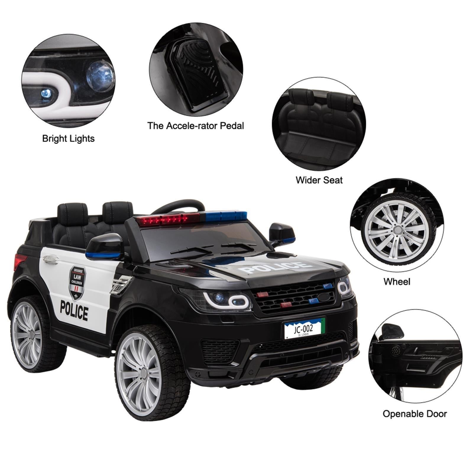 RC Electric SUV Ride-On Toy for Kids with Remote Control and LED Lights - Suitable for Ages 3 to 8