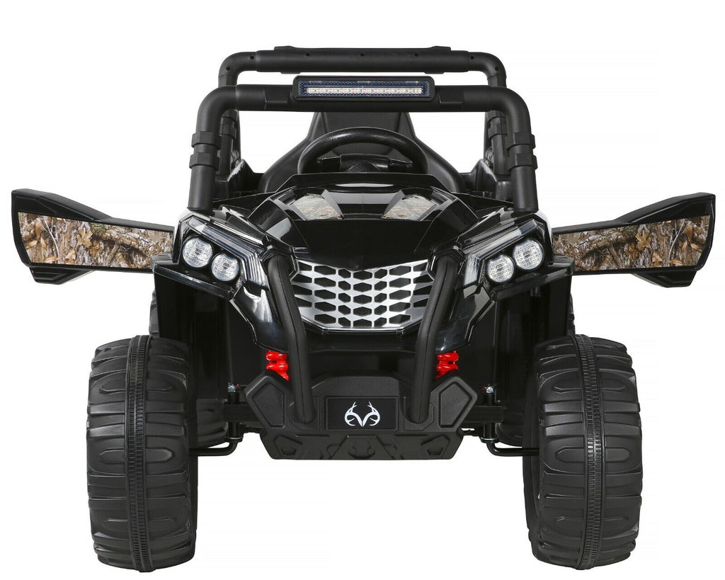 Realtree 12V UTV Ride-On Electric Toy Truck with Realistic Lights & Sounds