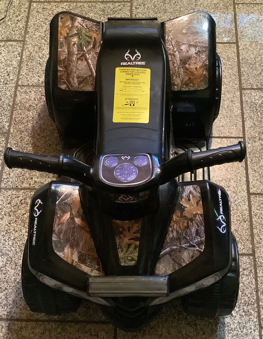 RealTree Camouflage 6v Electric Quad Toddler Ride-On Toy by Dynacraft