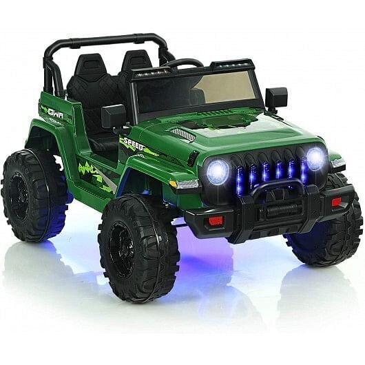 Red 12V Kids Ride-on Jeep Car with Remote Control