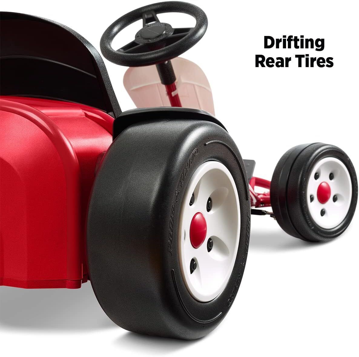 Red 24 Volt Outdoor Go-Kart for Kids Ages 3-8: The Perfect Ride-On Toy!