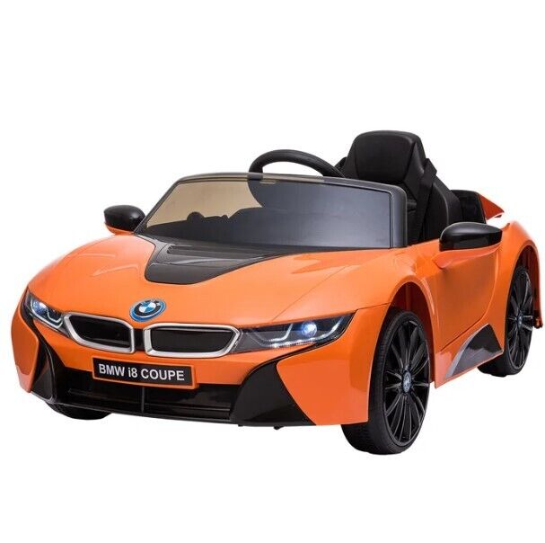Red BMW 12V Ride-On Toy Car with Parental Remote Control for Kids Ages 3-6 (Up to 66 lbs)