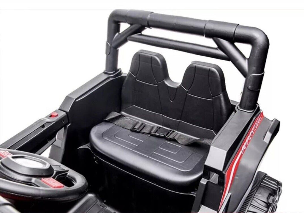 PINK UTV Ride On Car for Kids with Remote Control and Sound System