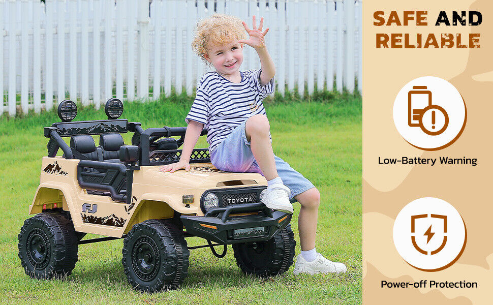Remote Control 12V Kids Ride On Truck Electric Toy Car for Children