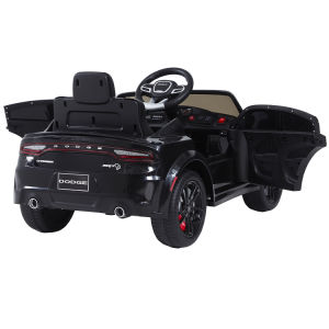 Remote Control Dodge Charger Kids Ride On Car with 12V Battery Power