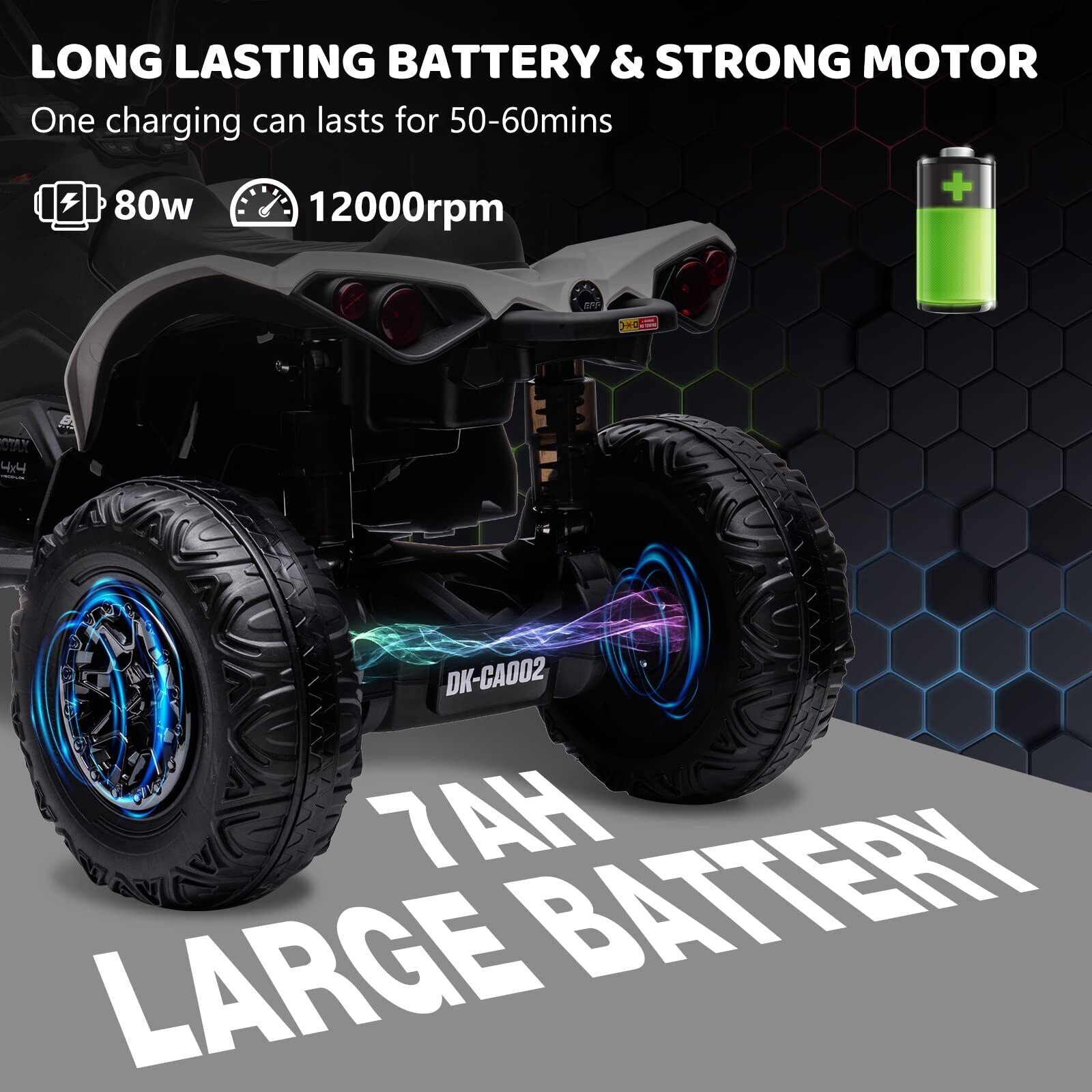 Remote Control Electric Ride-On Car for Kids with MP3 Player - Perfect Gift for Children Ages 3 and Up