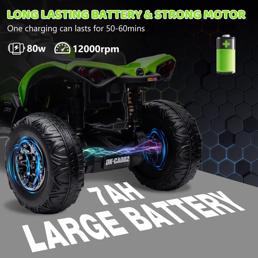Remote Control Electric Ride-On Car for Kids with MP3 Player - Perfect Gift for Children Ages 3 and Up