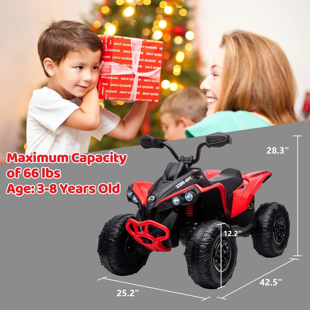 Remote Control Electric Ride-On Car for Kids with MP3 Player - Perfect Gift for Children Ages 3 and Up