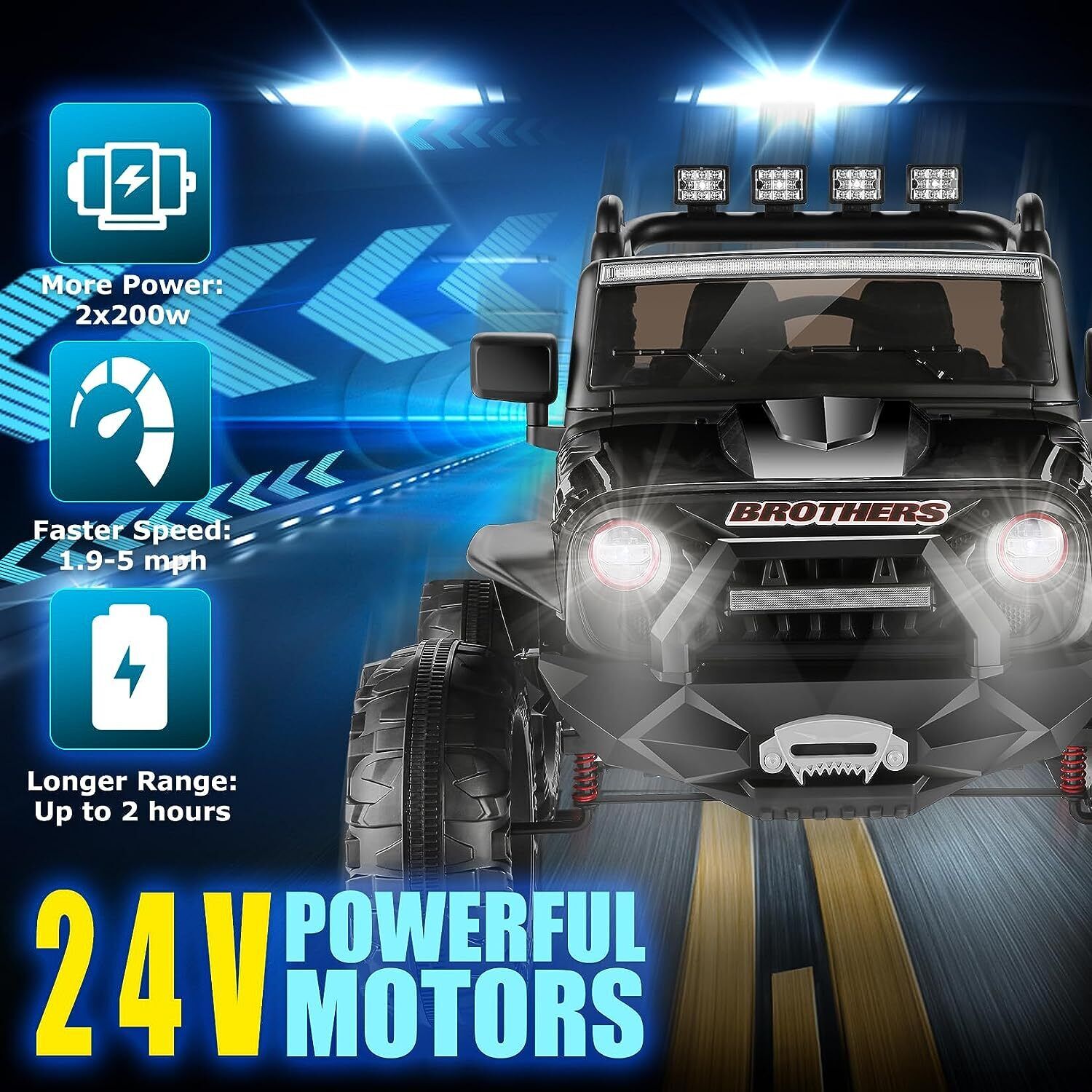 Remote Control Lamborghini Electric Ride-On Car for Kids 24/12V