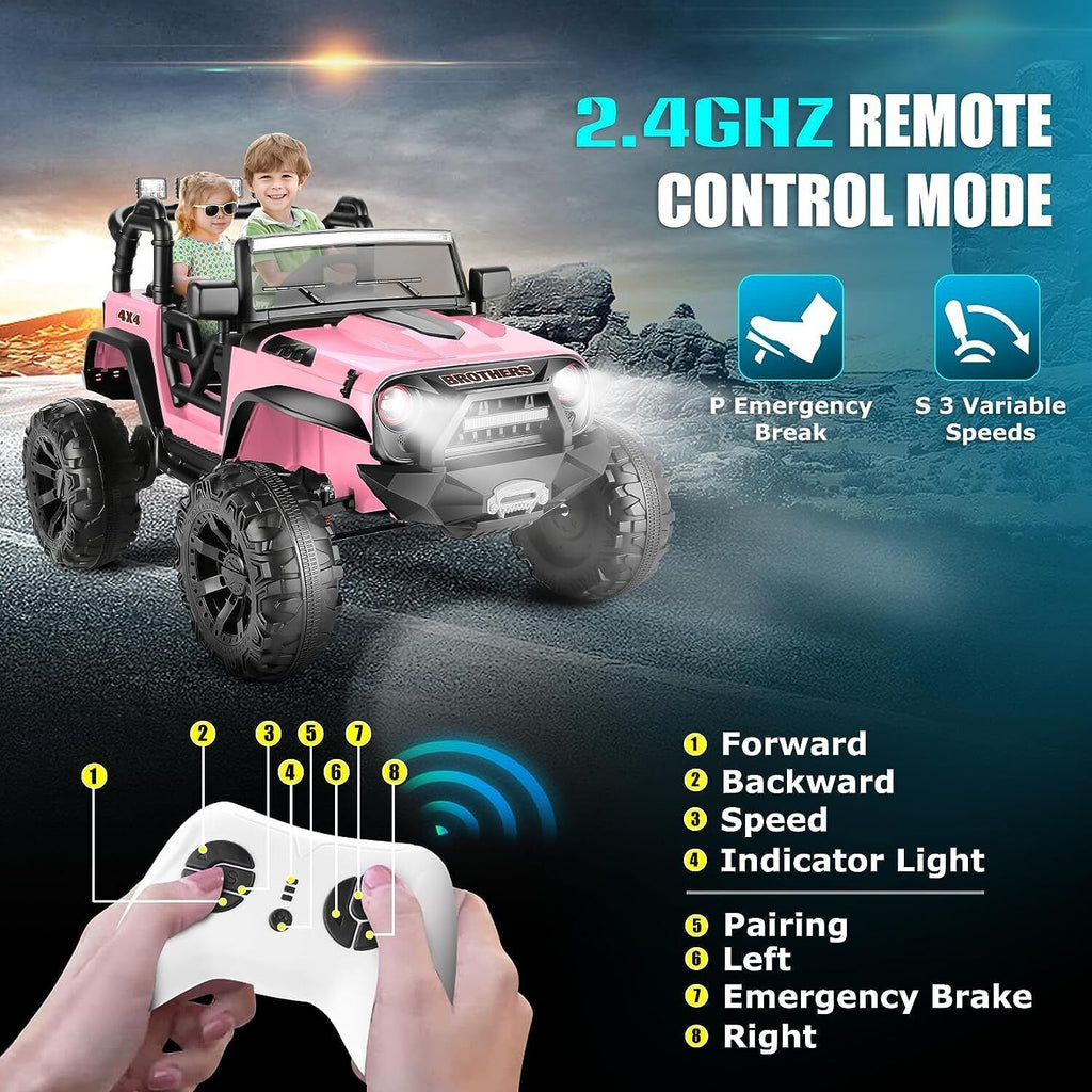 Remote Control Lamborghini Electric Ride-On Car for Kids 24/12V